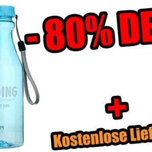 Flasche-blau
